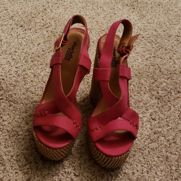 Charlotte Russe Shoes - Charlotte Russe wedges size 6
